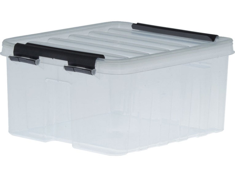 Контейнер Rox Box Original 2 (210х170х95 мм с крышкой и клипсами прозрачный) купить в Казани