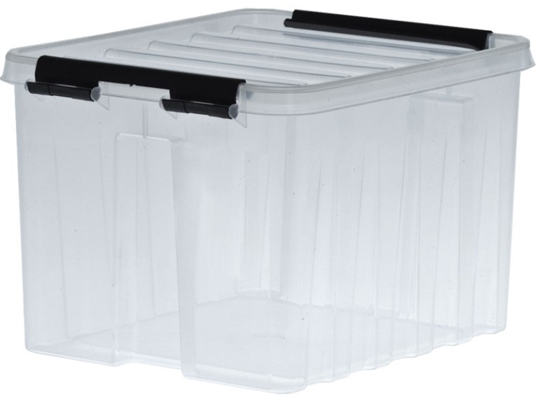 Контейнер Rox Box Original 3 (210х170х135 мм с крышкой и клипсами прозрачный) купить в Казани