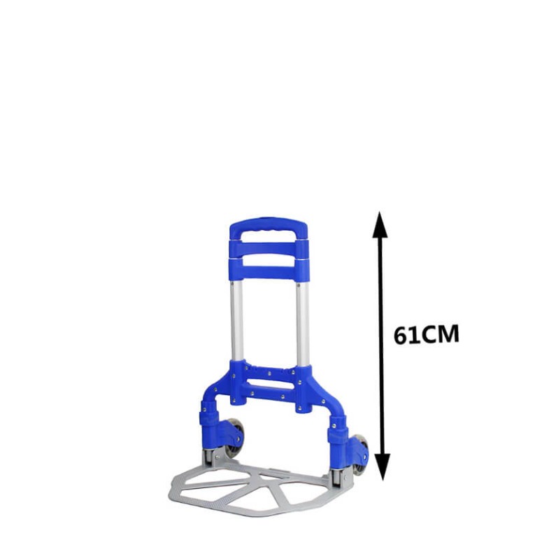 Тележка грузовая двухколесная складная PT-70 г/п 70 кг, колеса полиуретан 100 мм купить в Казани