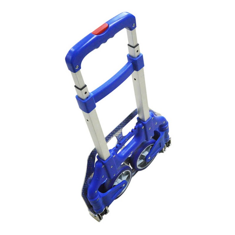 Тележка грузовая двухколесная складная PT-70 г/п 70 кг, колеса полиуретан 100 мм купить в Казани