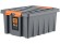 Контейнер особопрочный Rox Box PRO 16 (415х300х190 мм с крышкой и клипсами, антрацит) купить в Казани