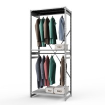 Стеллаж металлический ТСУ Универсал, 2500х1060х500 мм.Штанги: 2шт. Полки: металл перф. 3 шт. Стеллаж металлический ТСУ Универсал, 2500х1060х500 мм.Штанги: 2шт. Полки: металл перф. 3 шт.