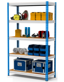 Стеллаж металлический МКФ 2000х1820х610 5 полок