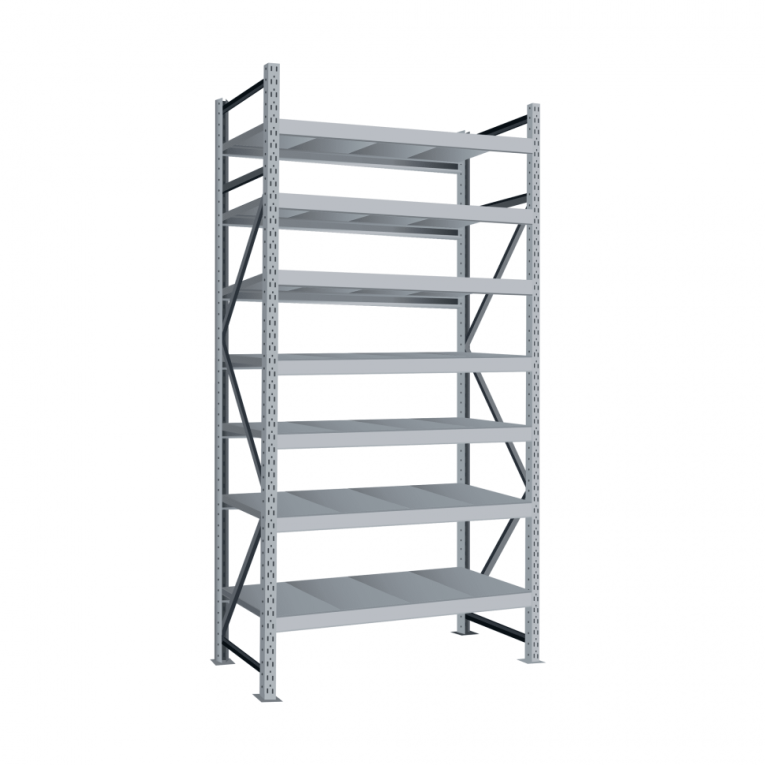 Стеллаж грузовой Диком СТ-051 4500х2100х650 с 7 ярусами купить в Казани