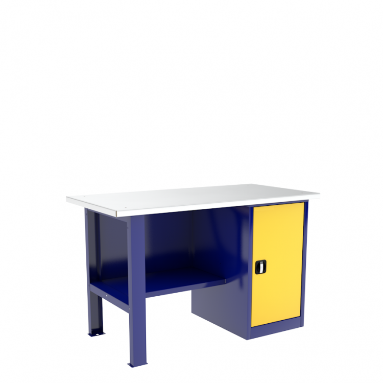 Однотумбовый слесарный верстак ВП-2/1,4 купить в Казани Однотумбовый слесарный верстак ВП-2/1,4 купить в Казани