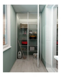 Гардеробная система Практик Home Балкон 1 Гардеробная система Практик Home Балкон 1