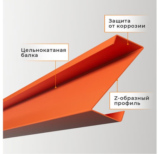 Стеллаж набивной паллетный (3000х1580х1800 мм), 1 линия, 2 яруса купить в Казани