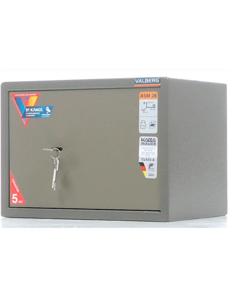 Мебельный сейф Valberg ASM-28 KL купить в Казани
