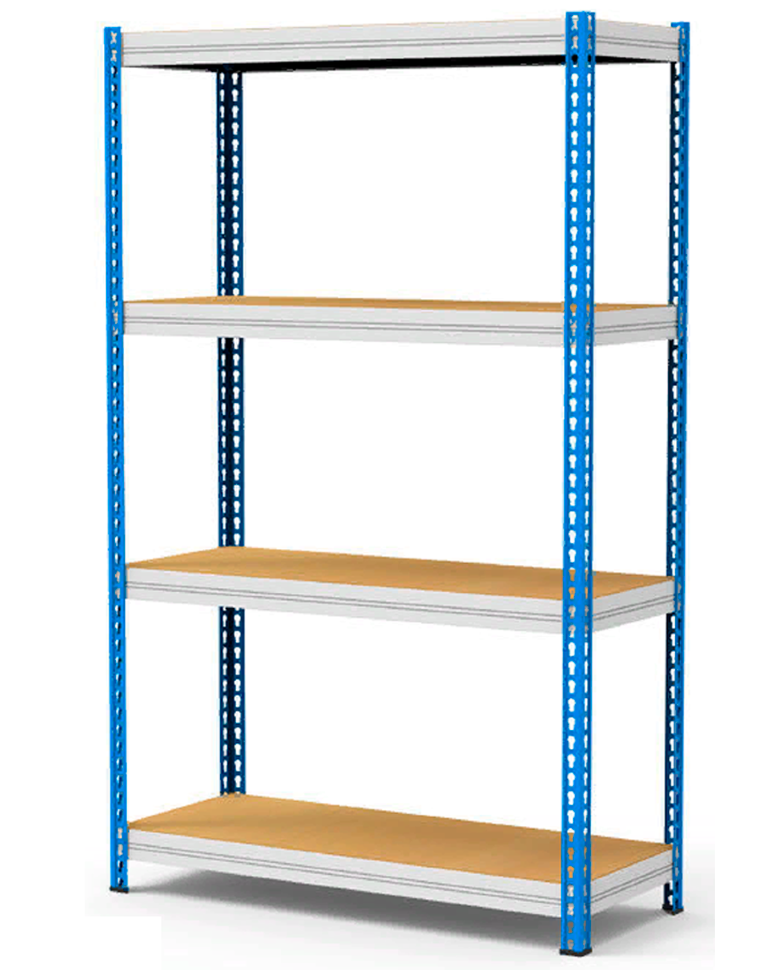 Стеллаж металлический МКФ 2000х1820х910 4 полки купить в Казани Стеллаж металлический МКФ 2000х1820х910 4 полки купить в Казани