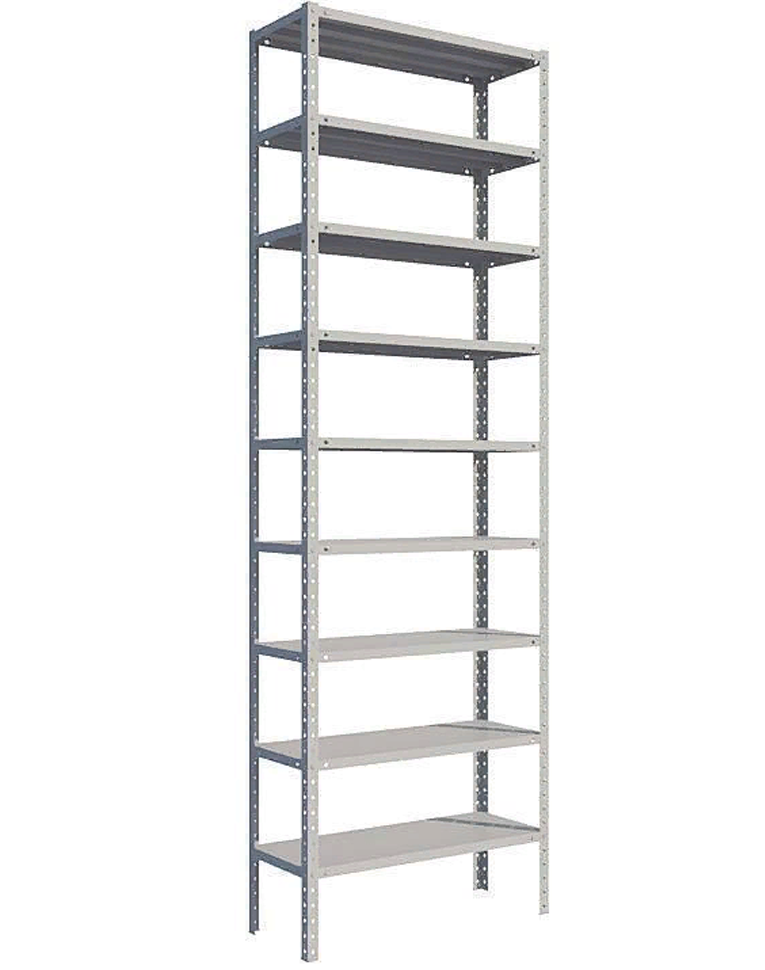 Стеллаж MS Hard 2500х1000х500 9 полок купить в Казани Стеллаж MS Hard 2500х1000х500 9 полок купить в Казани