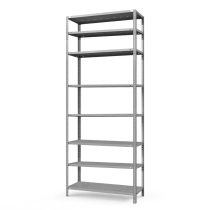 Стеллаж ТС Лайт с перф. полками 2200х1200х600 8 полок