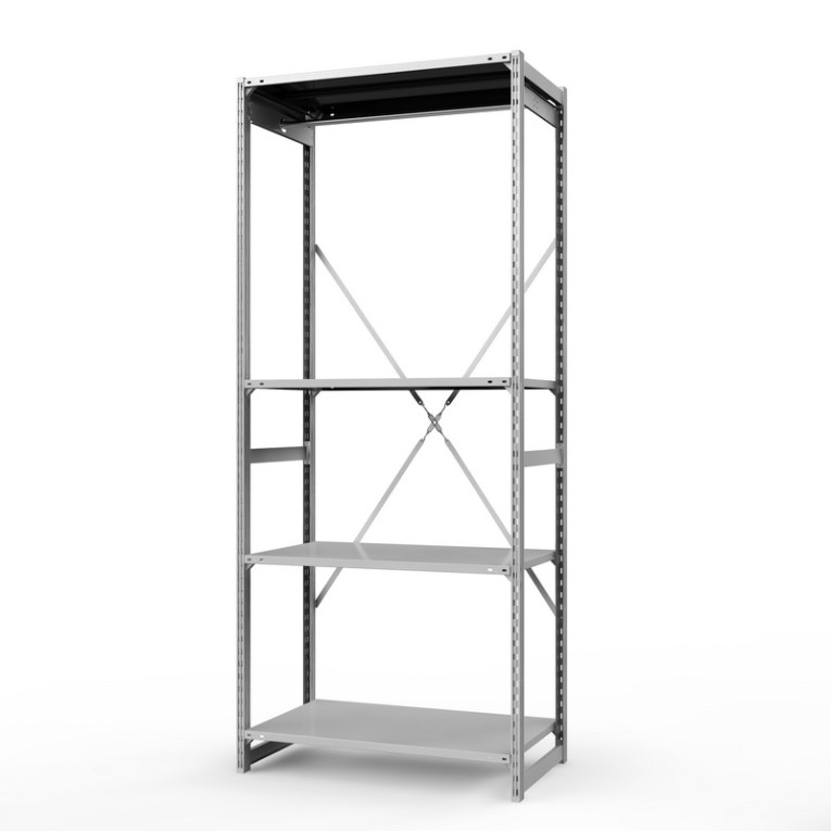 Стеллаж металлический ТСУ Универсал, 2500х1060х600 мм.Штанги: 1шт. Полки: металл усил. 4 шт. купить в Казани Стеллаж металлический ТСУ Универсал, 2500х1060х600 мм.Штанги: 1шт. Полки: металл усил. 4 шт. купить в Казани