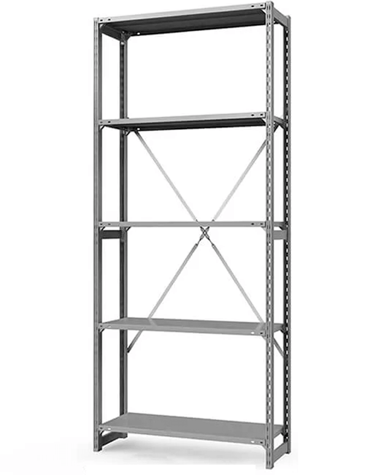 Стеллаж ТСУ 2500x700x500 5 полок (300 кг, перф) купить в Казани Стеллаж ТСУ 2500x700x500 5 полок (300 кг, перф) купить в Казани