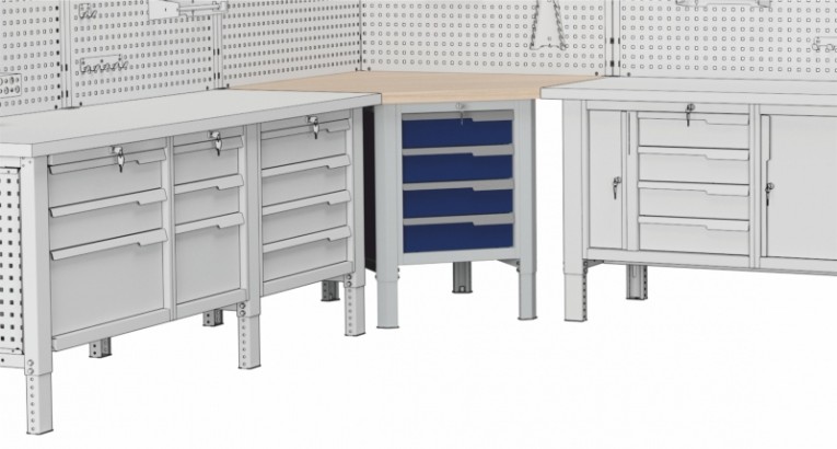 Угловой верстак CU Constructor купить в Казани