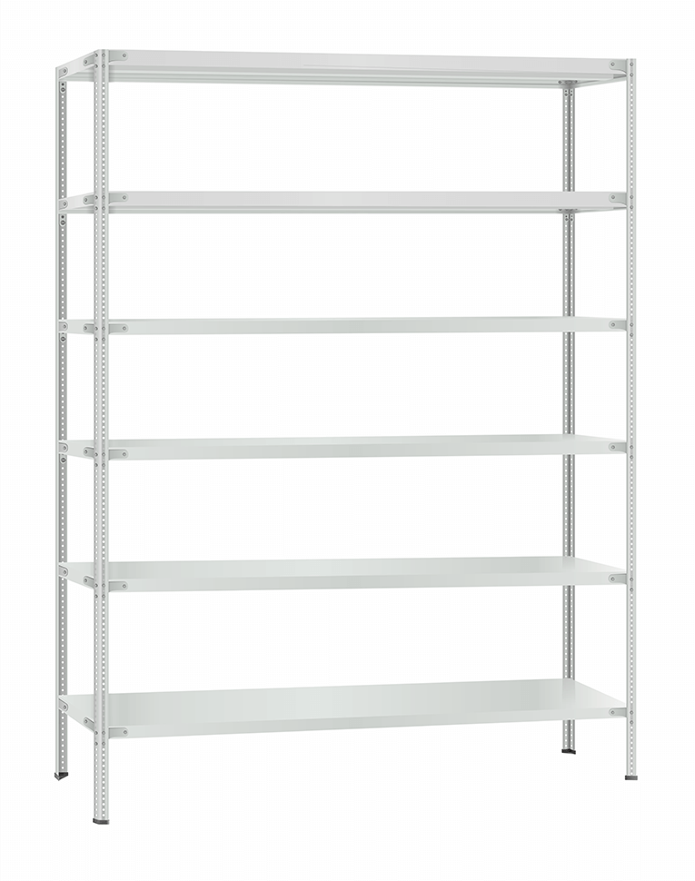 Стеллаж металлический Титан МС-900 1800x1000x300 6 полок купить в Казани