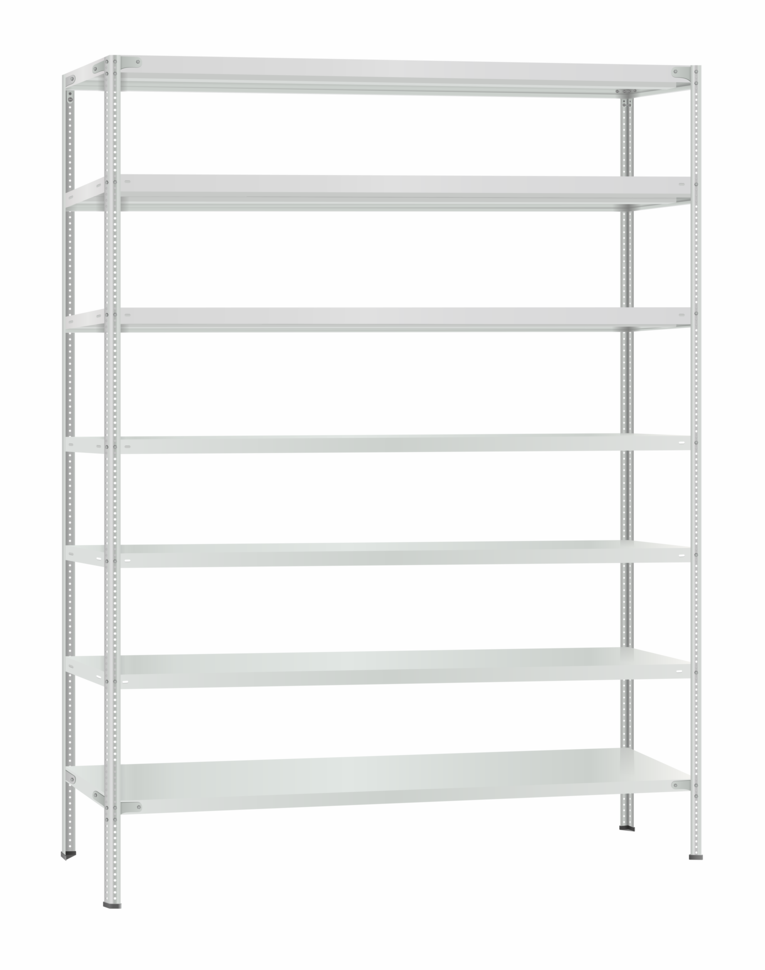 Стеллаж металлический Титан МС-500 2400х1500х400 7 полок купить в Казани