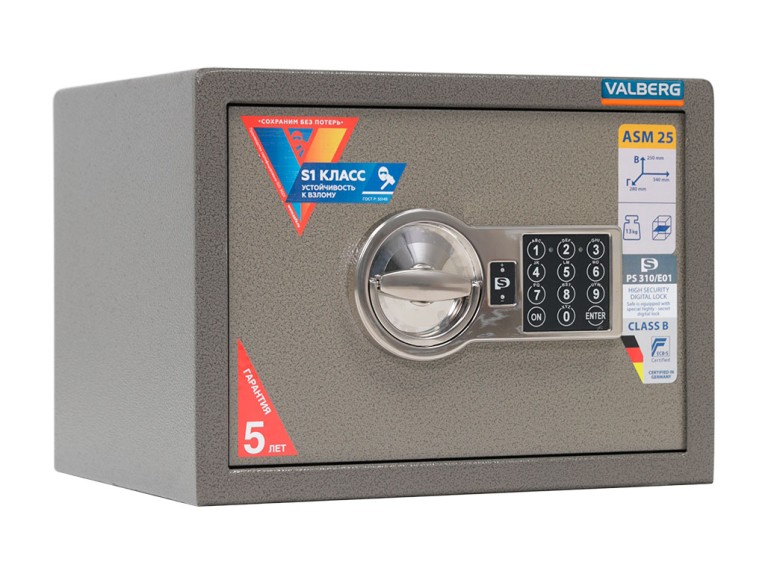 Мебельный сейф Valberg ASM 25 EL купить в Казани