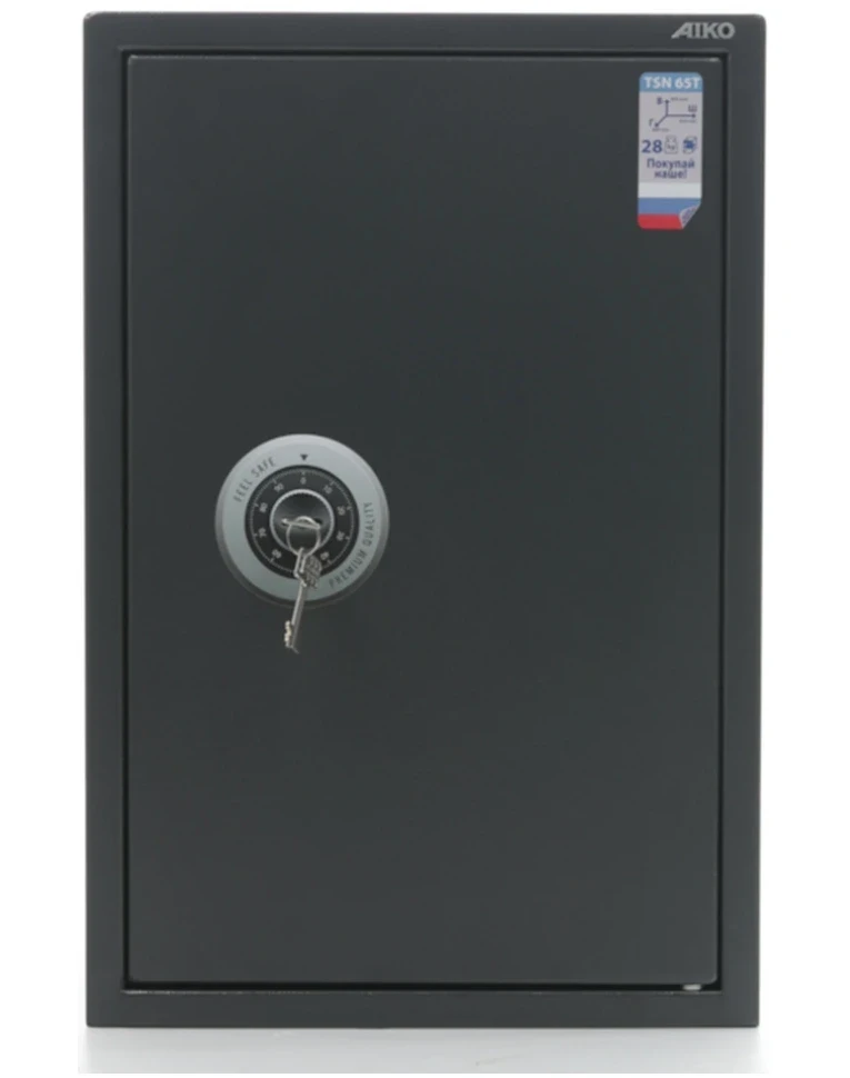 Офисный сейф Aiko TSN 65T KL, вид спереди