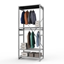 Стеллаж металлический ТСУ Универсал, 2500х1060х600 мм.Штанги: 2шт. Полки: металл усил. перф. 4 шт. Стеллаж металлический ТСУ Универсал, 2500х1060х600 мм.Штанги: 2шт. Полки: металл усил. перф. 4 шт.